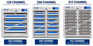 256 channel cylindrical cell grading cabinet