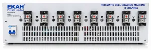 8 channel prismatic cell grading machine