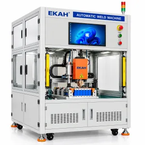 Automatic enclosed spot welding machine
