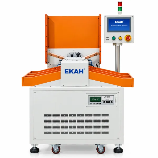 Front view of cylindrical cell sorting machine